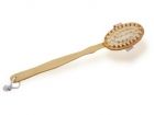 MARILENE wooden massage bathbrush with handle