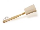 MARILENE wooden bathbrush with loofah