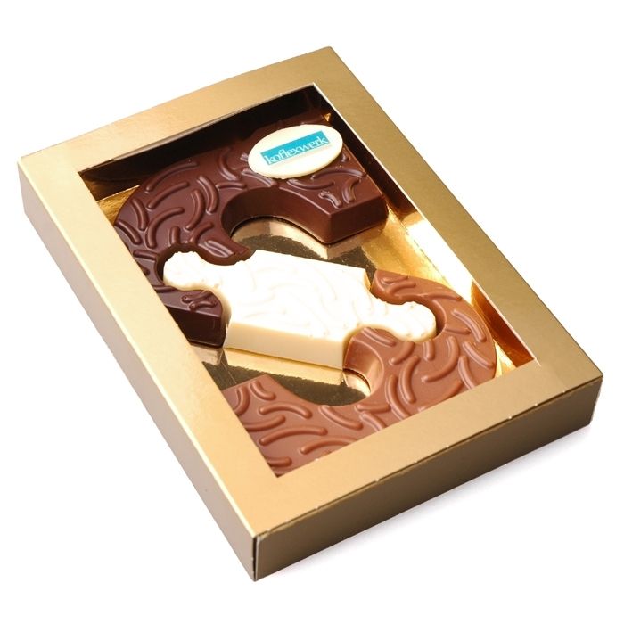 Puzzel letter met logo - 1