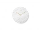 Living Interieur Wandklok Rond Marmer Wit