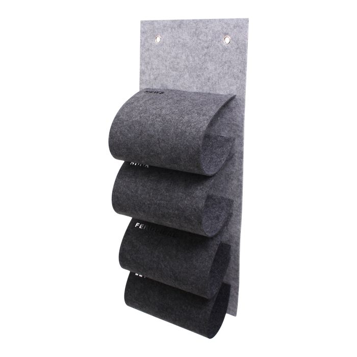 Felt Newspaper Stand Grey - 1