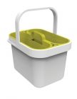 Aanrecht Keukenkast Organiser Clean & Store, 12 L Wit/groen