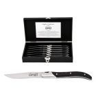 Laguiole Luxury Line Steakmessen Zwart Hout