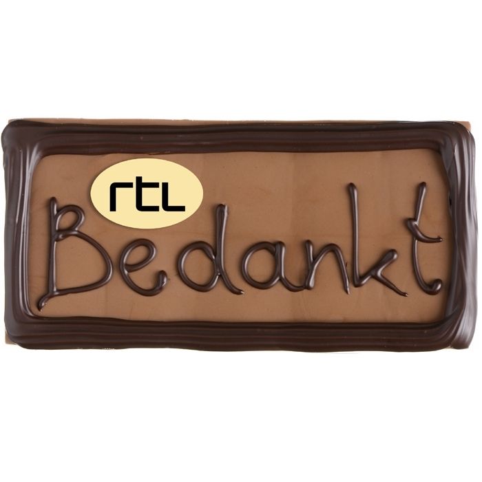 Tablet 'Bedankt' 16 cm - 1