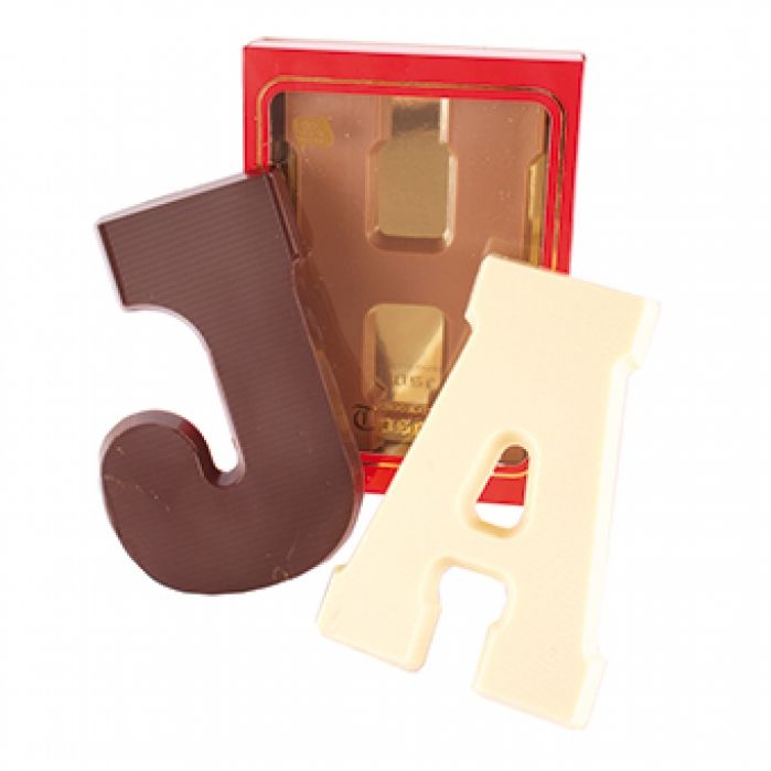 Chocoladeletter alfabet 135 gram - 1