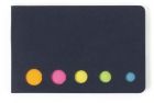Kartonnen memoblaadjes houder - 2