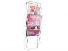 Magazine rack chrome steel wire