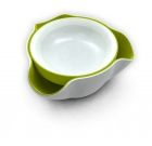 Tafel 2 delige schaal Double Dish Small Wit/groen - 2