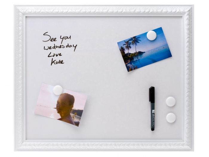 White board Modern Victorian plastic white - 1