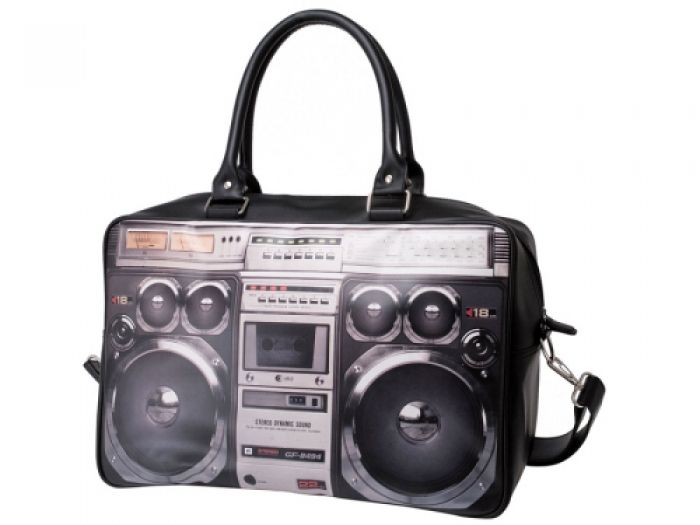 Weekend bag Boom Box w. photo print - 1