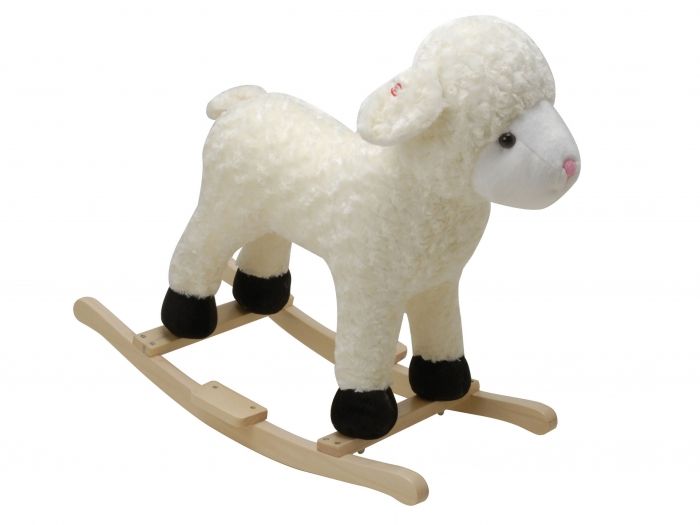 Rocking sheep white w. sound, For age 3 and up - 1