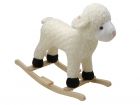 Rocking sheep white w. sound, For age 3 and up