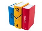 Table clock Book colour paper 20x15x20cm