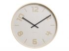 Wall clock Pure Wood white dial
