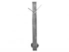 Wall clock Pendulum Tube chrome steel