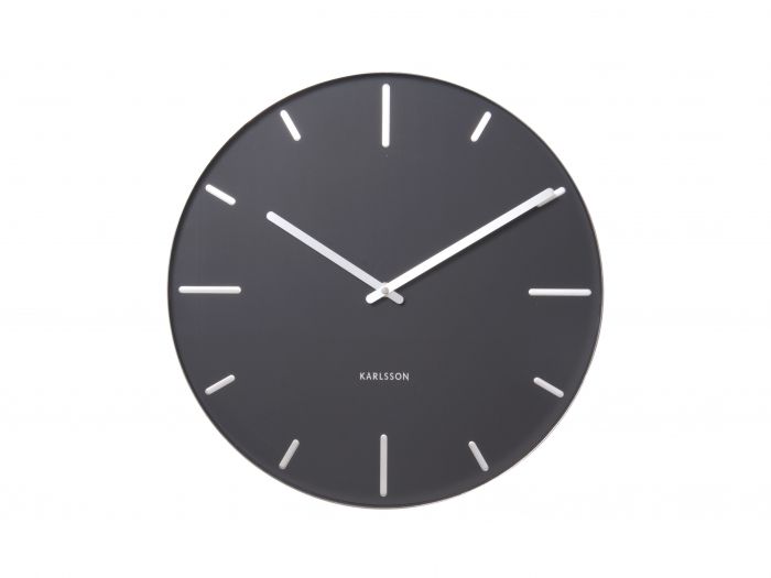 Wall clock Belt black, Design Studio Mango - 1