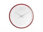 Wall clock Mr. White numbers, wooden case