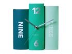 Table clock Book emerald paper, 20x15x20cm - 2