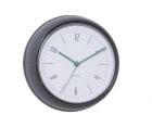 Wall clock Retro dark grey steel