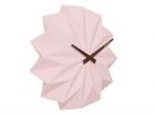 Wall clock Origami ceramic matt soft pink - 2
