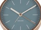 Alarm clock Minimal jeans blue w. copper case - 3