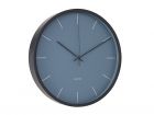 Wall clock Mist jeans blue w. wooden case - 2