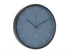 Wall clock Mist jeans blue w. wooden case - 2