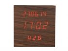 Alarm clock Cube Pure rose wood big - 2