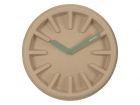 Wall clock Paper Pulp natural, jungle green hands - 2