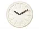Wall clock Paper Pulp white, black hands - 2