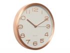 Wall clock Maxie copper numbers white - 2