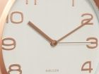 Wall clock Maxie copper numbers white - 3