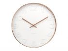 Wall clock Mr. White numbers, copper case