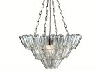 Chandelier Large Bottle nickel, Design Bonne Plat