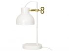 Table lamp Lil' Key brass w. white metal - 1