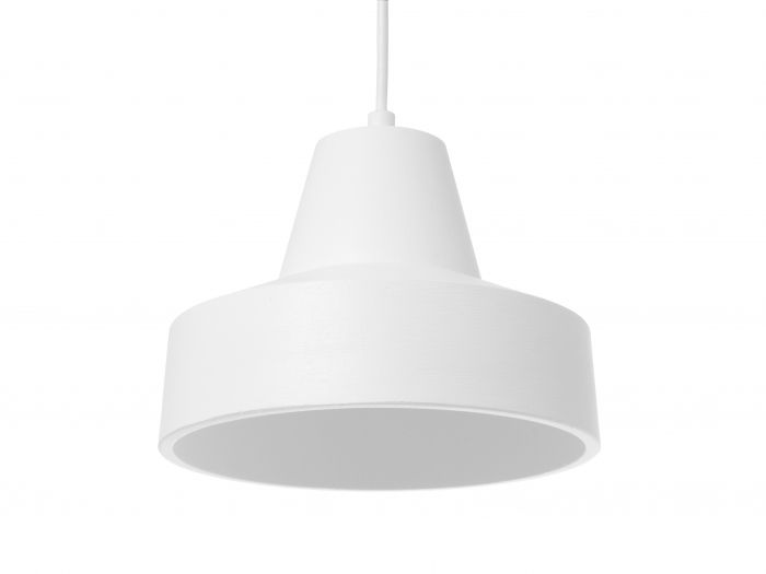 Pendant lamp Ribble alu white, Design J. Sabine - 1