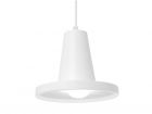 Pendant lamp Ribble alu white, Design J. Sabine