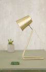Table lamp Z" metal brass satin finish" - 2