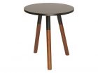 Side table Revolve MDF black top