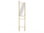Standing mirror Ladder MDF white w. pinewood