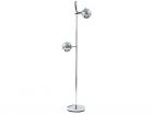 Floor lamp Retro metal 2 lights grey