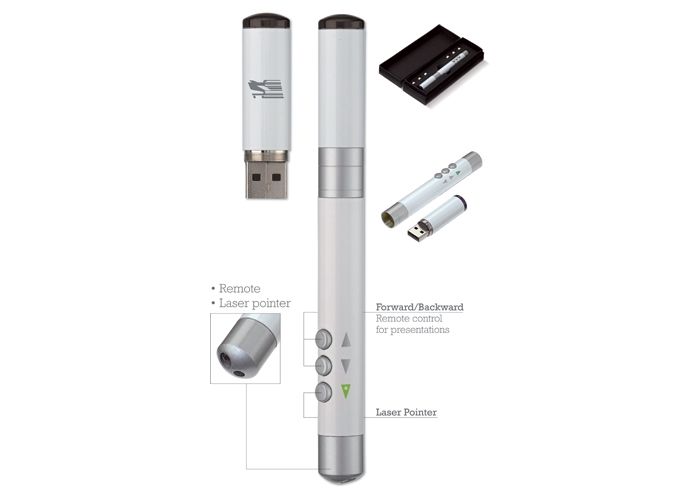 Geschenkset Laser USB 2 in 1 - 1