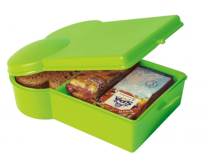 Lunchbox Sandwich lime green - 1