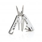 Solid multitool met karabijnhaak, zilver