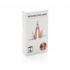 Houten multitool, bruin - 3