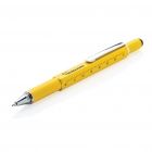 5-in-1 aluminium toolpen, geel - 2