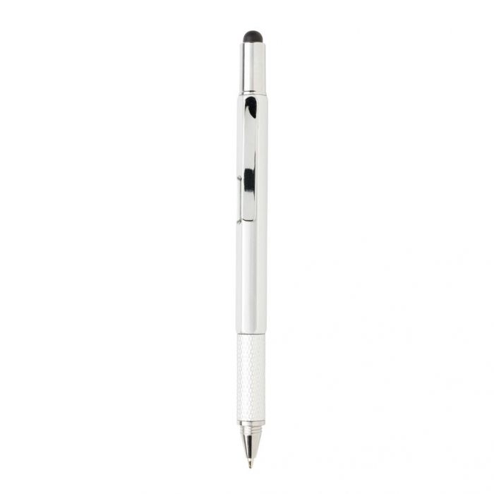 5-in-1 ABS toolpen, grijs - 1