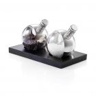 Planet peper & zout set, zwart - 3