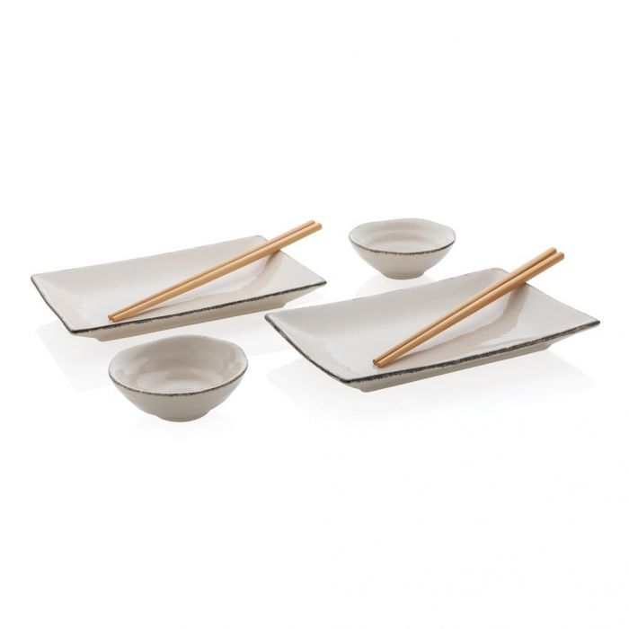 Ukiyo sushi dinerset voor 2, wit - 1