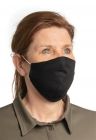 Herbruikbaar 2 laags katoenen gezichtsmasker, zwart - 3